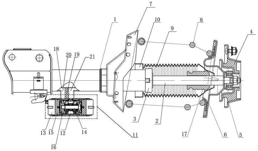 气动液压减震原理(图1)